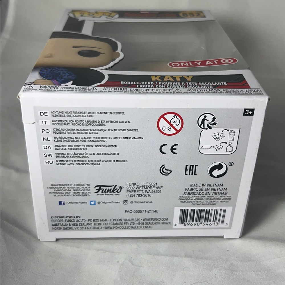 Funko Pop Marvel Shang-Chi Legend of the Ten Rings Katy 852 Target Exclusive‎ - Picture 6 of 6